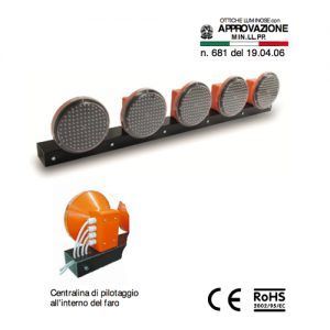barriera-5fari-led-230mm-controllo-remoto