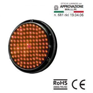 ottica-led-rossa-d200mm